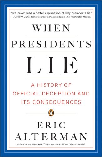 When Presidents Lie Cover