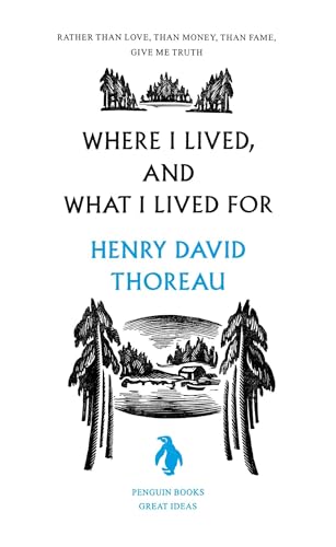 Where I lived, and what I lived for Cover