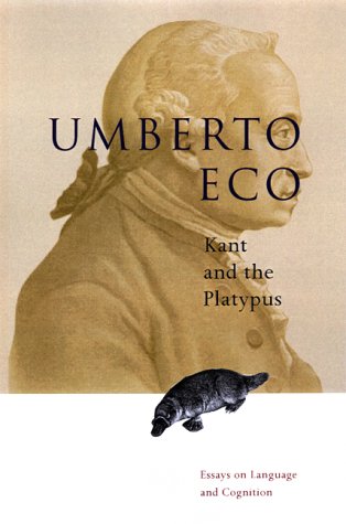 Kant and the platypus Cover