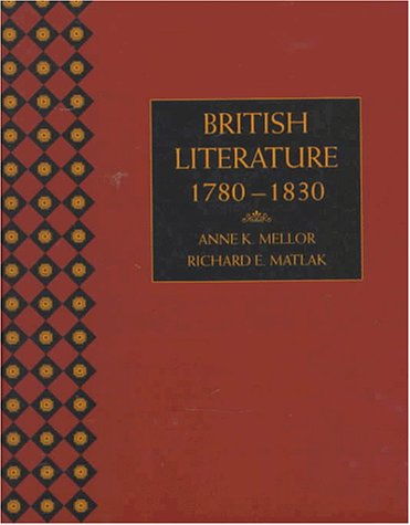 British literature, 1780-1830 Cover