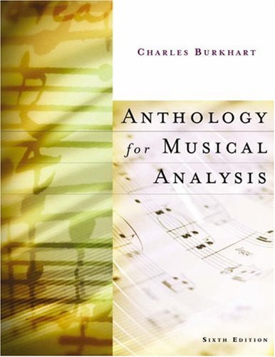 Anthology for Musical Analysis Cover