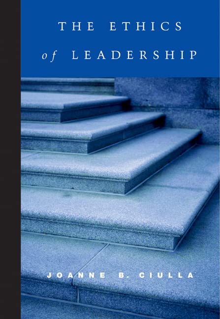 The ethics of leadership Cover
