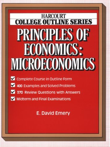 Principles of economics, microeconomics Cover