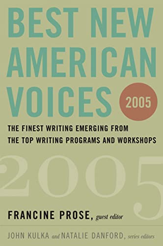 Best New American Voices 2005 Cover