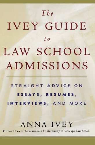 The Ivey Guide to Law School Admissions Cover