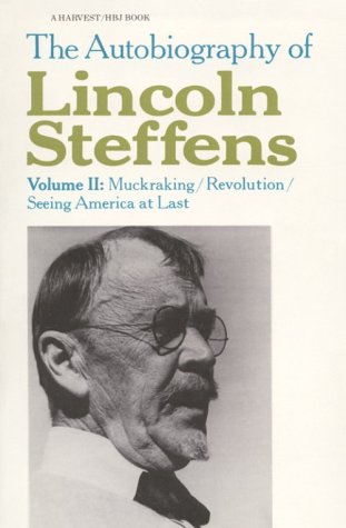 The autobiography of Lincoln Steffens Cover