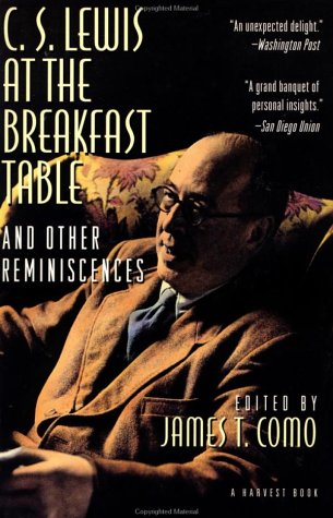 C.S. Lewis at the breakfast table, and other reminiscences Cover