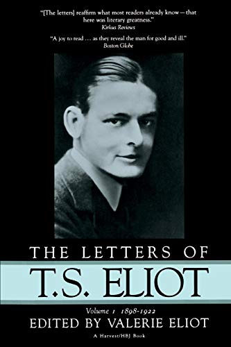 Letters of T.S. Eliot Cover
