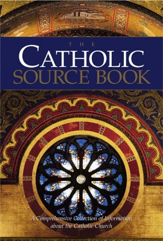The Catholic source book Cover