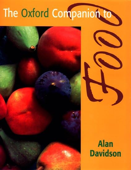 The Oxford companion to food Cover