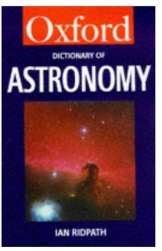 A dictionary of astronomy Cover