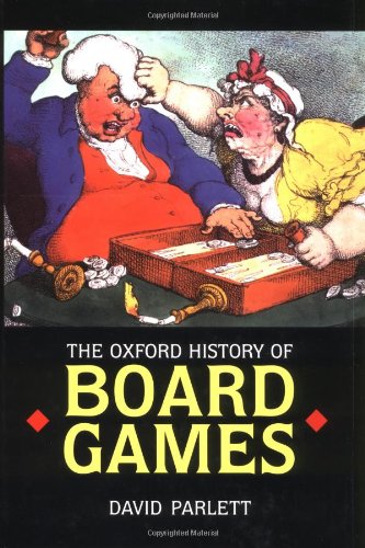 The Oxford history of board games Cover