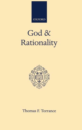 God and rationality Cover