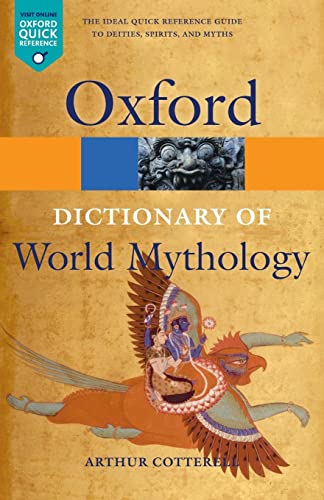 A dictionary of world mythology Cover