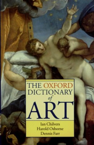 The Oxford dictionary of art Cover