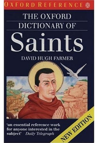 The Oxford dictionary of saints Cover