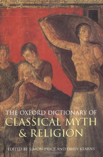 The Oxford dictionary of classical myth and religion Cover