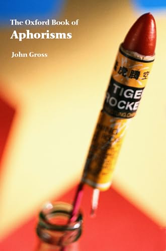 The Oxford book of aphorisms Cover