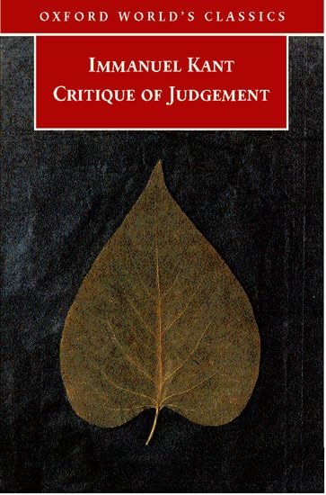 CRITIQUE OF JUDGEMENT; ED. BY NICHOLAS WALKER. Cover