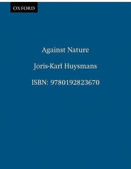 Against nature = Cover
