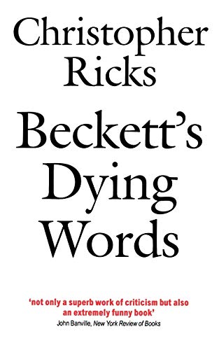 Beckett's Dying Words Cover