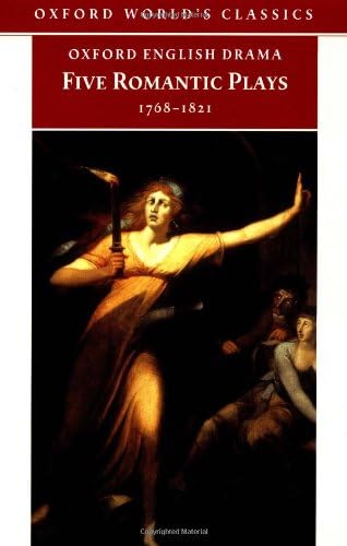 Five romantic plays, 1768-1821 Cover
