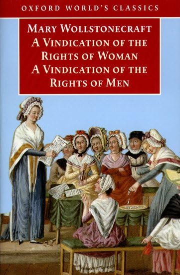 A vindication of the rights of men Cover