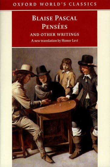 Pensées and other writings Cover