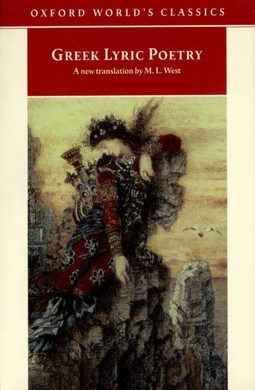 Greek lyric poetry Cover