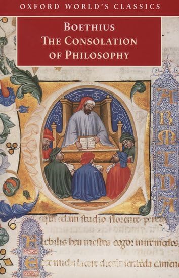 The consolation of philosophy Cover