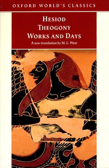 Theogony, Works and Days (Oxford World's Classics) Cover