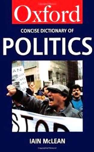 The concise Oxford dictionary of politics Cover