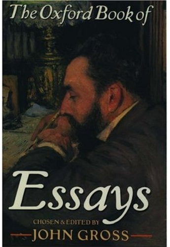 The Oxford Book of Essays Cover