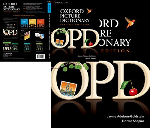 Oxford Picture Dictionary English-Farsi: Bilingual Dictionary for Farsi speaking teenage and adult students of English Cover