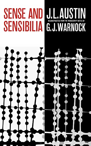Sense and sensibilia Cover