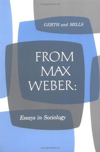 From Max Weber Cover