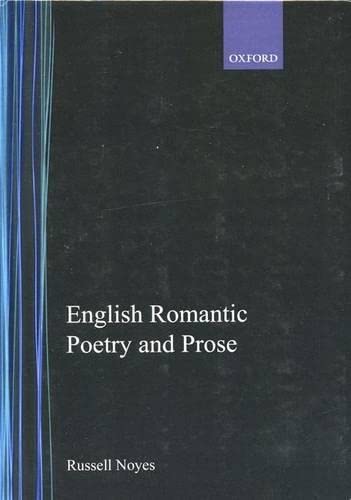 English romantic poetry and prose Cover