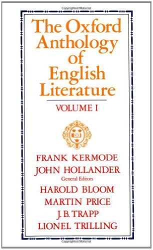 The Oxford Anthology of English Literature: Volume I: The Middle Ages through the Eighteenth Century (Middle Ages Through the Eighteenth Century) Cover