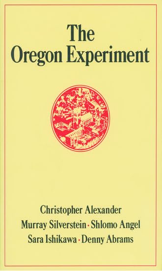 The Oregon experiment Cover