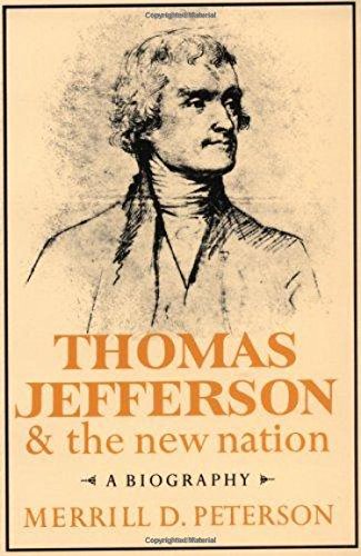 Thomas Jefferson and the new nation Cover