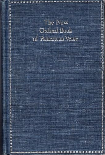 The new Oxford book of American verse Cover