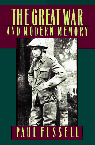 The Great War and modern memory Cover