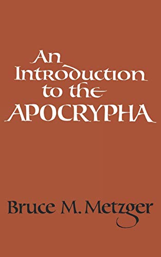 An Introduction to the Apocrypha Cover