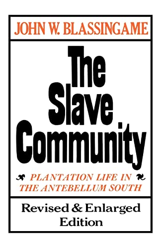 The slave community Cover