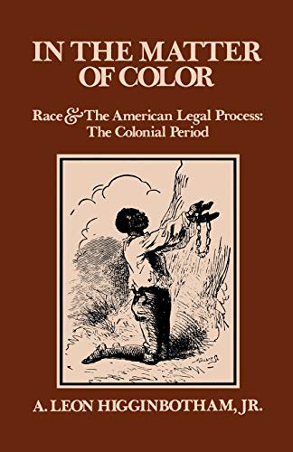 In the matter of color Cover