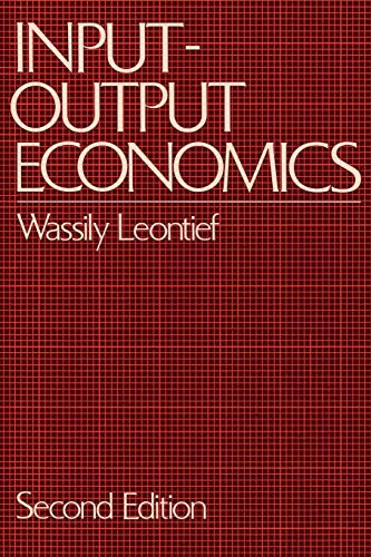 Input-output economics Cover