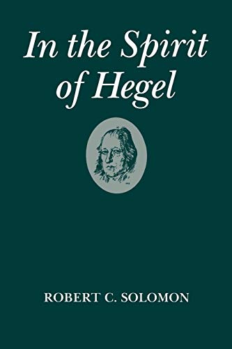 In the spirit of Hegel Cover