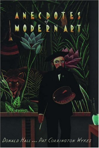 Anecdotes of modern art Cover