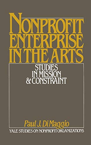 Nonprofit enterprise in the arts Cover