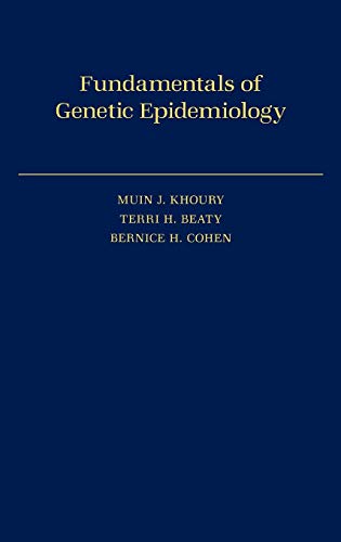 Fundamentals of genetic epidemiology Cover